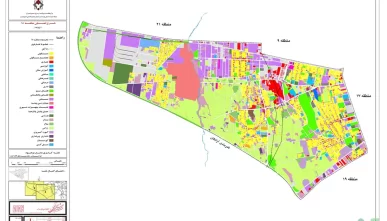 طرح تفصیلی منطقه 18 تهران همراه با خلاصه ورد