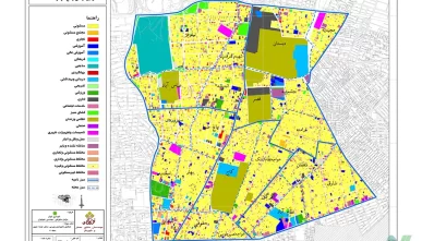 طرح تفصیلی منطقه 7 تهران (13 جلد) با خلاصه ورد