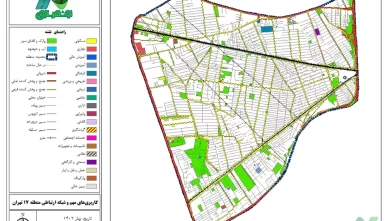 کامل‌ترین نقشه GIS منطقه 17 تهران 1402