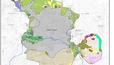 طرح جامع حریم شهر اصفهان (خلاصه مطالعات و نقشه ها)