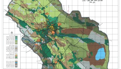 طرح جامع ناحیه اصفهان همراه نقشه