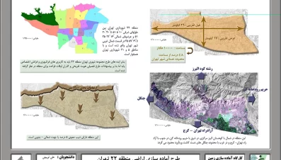 طرح آماده سازی زمین ناحیه 4 منطقه 22 تهران