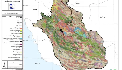طرح کالبدی منطقه فارس (دانلود 4 جلد)