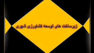 پاورپوینت زیرساخت های توسعه کشاورزی شهری