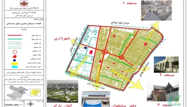 طراحی شهری بیدستان قزوین (طرح شهرسازی 3)