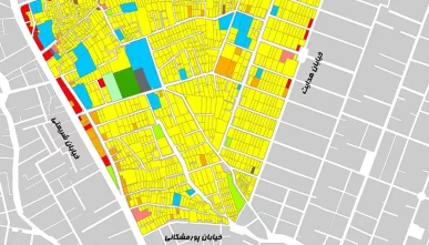 طراحی شهری محله قلهک تهران (طرح شهرسازی 3)
