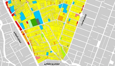 طراحی شهری محله قلهک تهران (طرح شهرسازی 3)