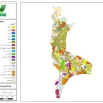 نقشه GIS محله فرحزاد