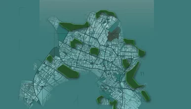 طرح جامع فضای سبز کرج 1392