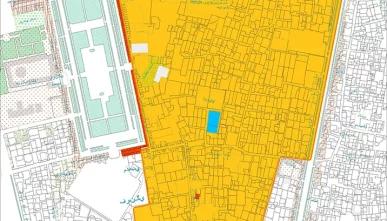 نقشه اتوکد میدان نقش جهان اصفهان