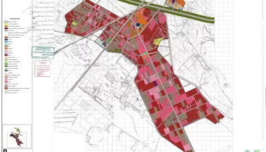 طرح جامع کهریزک تهران همراه آلبوم نقشه‌ها