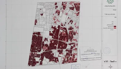 جدیدترین نقشه بافت فرسوده تهران به تفکیک مناطق