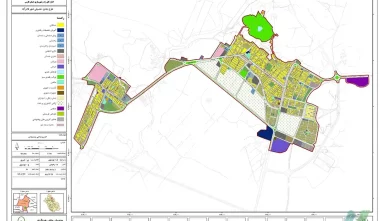 طرح جامع تفصیلی قادرآباد همراه آلبوم نقشه‌ها