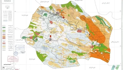 طرح جامع شهرستان داراب همراه آلبوم نقشهها