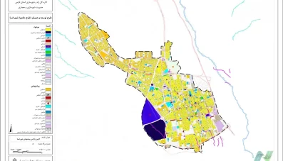 طرح جامع فسا همراه با آلبوم نقشه‌ها