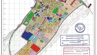 طرح جامع دهگلان همراه آلبوم نقشههای PDF