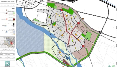 طرح جامع شهر قدس 1390 همراه نقشههای PDF