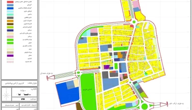 طرح جامع تفصیلی قهاوند 1396 (دانلود 4 جلد)