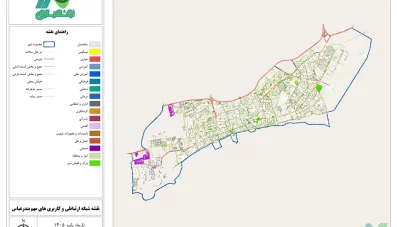 نقشه GIS بندرعباس و تصویر با کیفیت نقشه